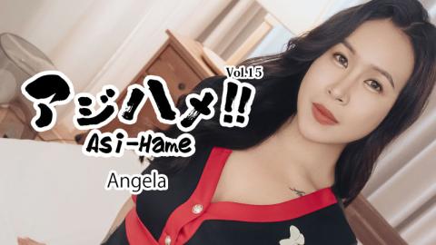 Heyzo HZ-3599 Asi-Hame!! Vol.15 - Angela Ajihame!! Vol.15 Naughty Play with an E-Cup Beauty - Angela